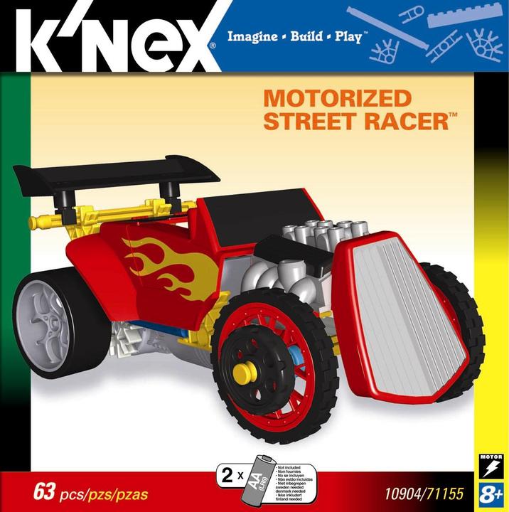 Produktbild KNEX Motorised Racer rot