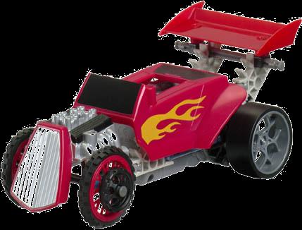 Produktbild KNEX Motorised Racer rot