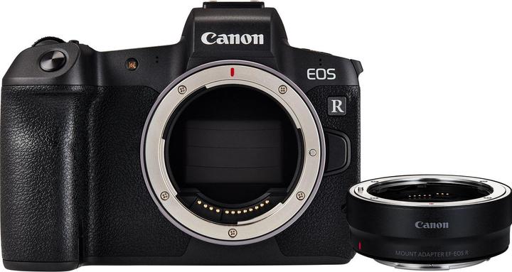 Actual product image Canon EOS R + Adapter EF-EOS R (30.30 Mpx, Full frame)