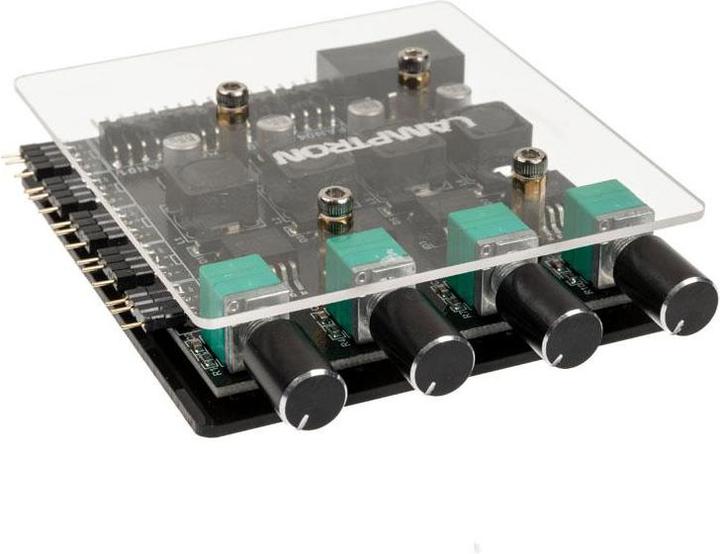 Immagine prodotto Lamptron CP436 Controllo ventola ARGB - Accessori Raffreddatore/ventilatore (4 Ventilatore)