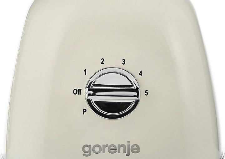 Produktbild Gorenje Blender B800RL Tabletop, 800 W, Jar material Glass, Jar capacity 1.8 L, Ice crushing, brownish yello (800 W)