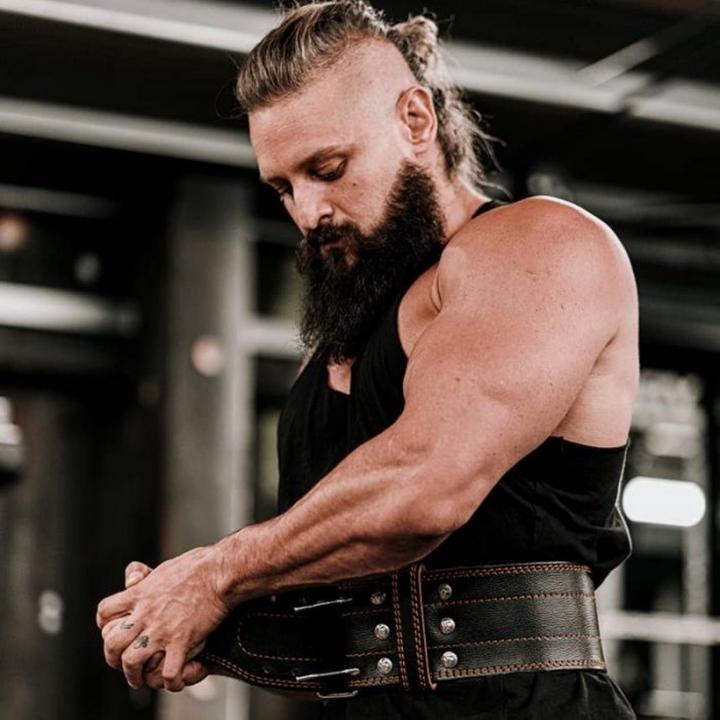 Actual product image Rdx Weight Lifting Power Belt Rd1 Red-M
