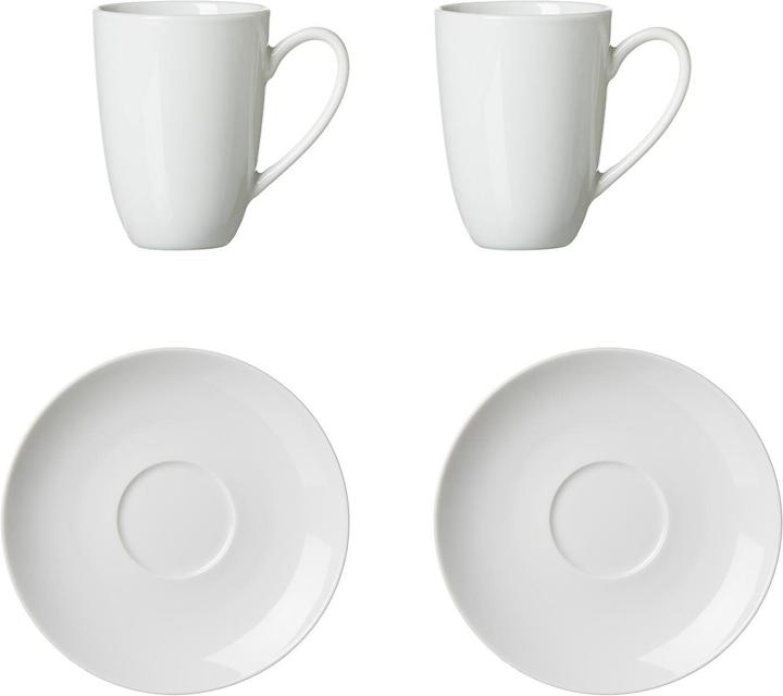 Produktbild Ritzenhoff & Breker Latte Macchiato Gläser Bianco (330 ml, 4 x)