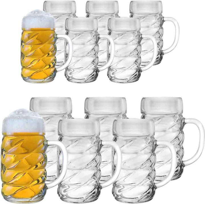 Actual product image Stölzle Beer Mugs Diamond (1 l, 12 x)