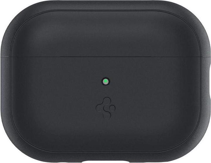 Produktbild Spigen SILICONE FIT STRAP Apple AIRPODS PRO 1 / 2 BLACK/PHANTOM GREEN (Kopfhörer Tasche)
