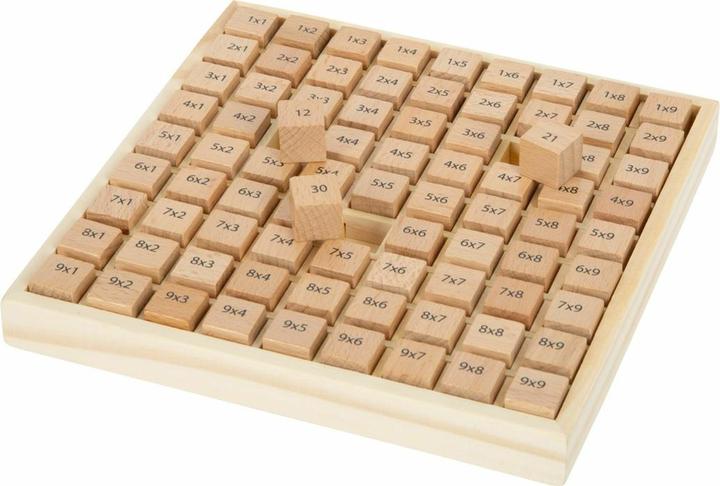 Produktbild small foot Rechenbrett Das kleine 1x1 (Deutsch, Italienisch, Französisch, Englisch, Schweizerdeutsch)