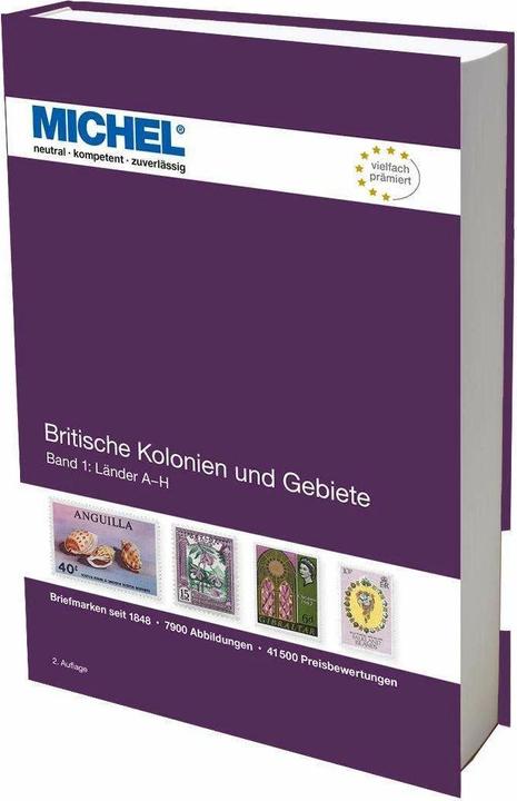 Image du produit Britische Kolonien und Gebiete Band 1: Länder A bis H (Allemand, Rédaction de MICHEL, 2023)