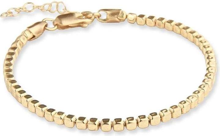 Jeberg Jewellery Armkette Penelope (19 cm, 14K vergoldetes Sterlingsilber)