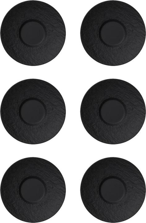 Image du produit Villeroy & Boch Soucoupe à espresso Manufacture Rock (6 x)