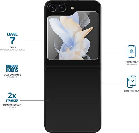 Immagine prodotto Eiger Mountain Glass (1 Pezzo/i, Samsung Galaxy Z Flip5, Samsung Galaxy Z Flip6)