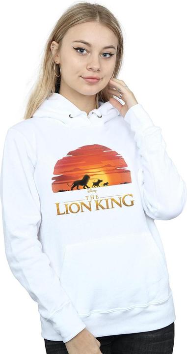 Immagine prodotto Disney The Lion King Movie Sunset Logo Felpa con Cappuccio Donna (L)
