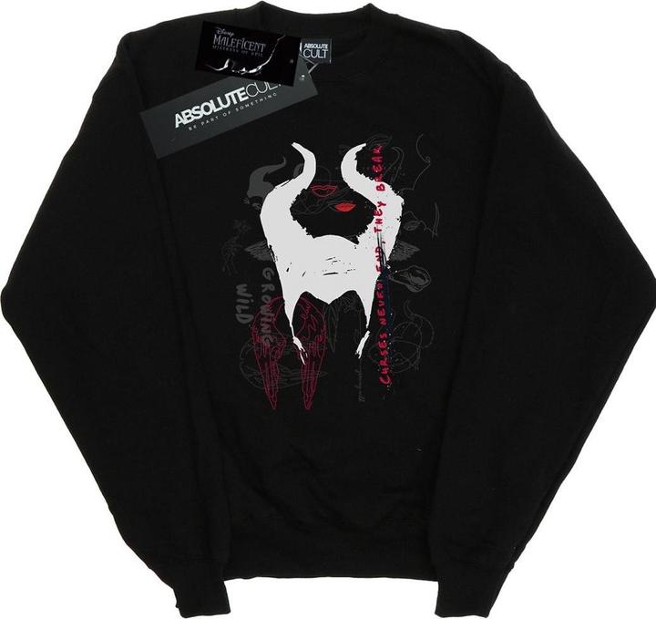 Produktbild Disney Maleficent Mistress Of Evil Growing Wild Horns Collage Sweatshirt (XL)