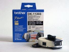 Actual product image Brother DK-11203 File folder labels
