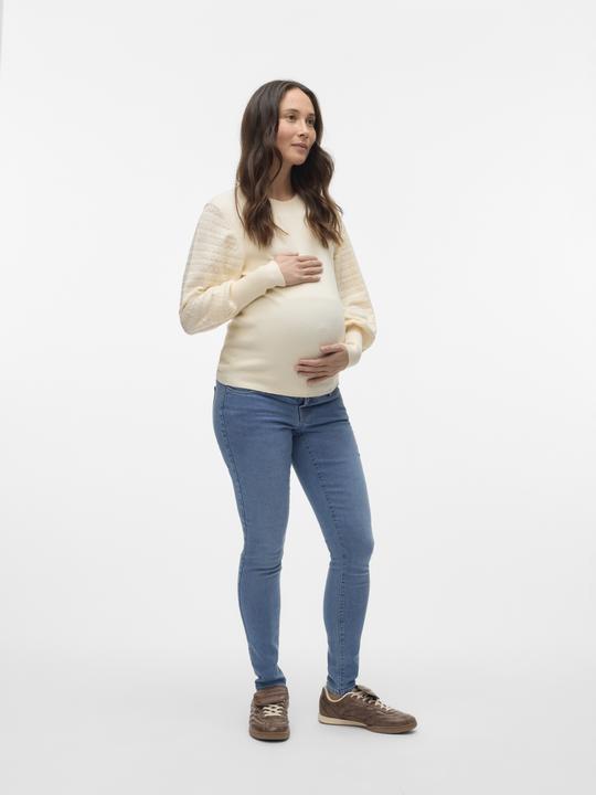 Actual product image Vero Moda Maternity Regular fit Round neck Long cuffs Pullover Knitted top (S)