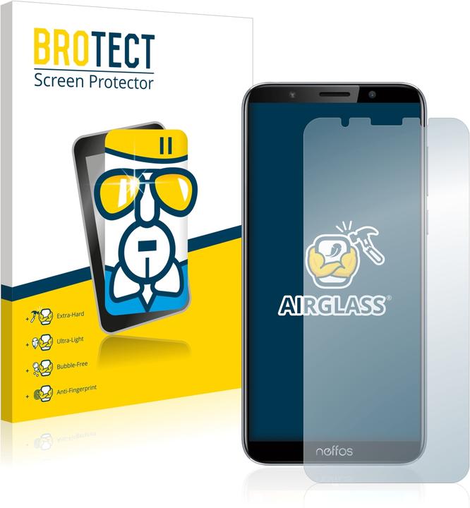 Actual product image BROTECT AirGlass Glass (1 Piece, TP-Link Neffos C9A)