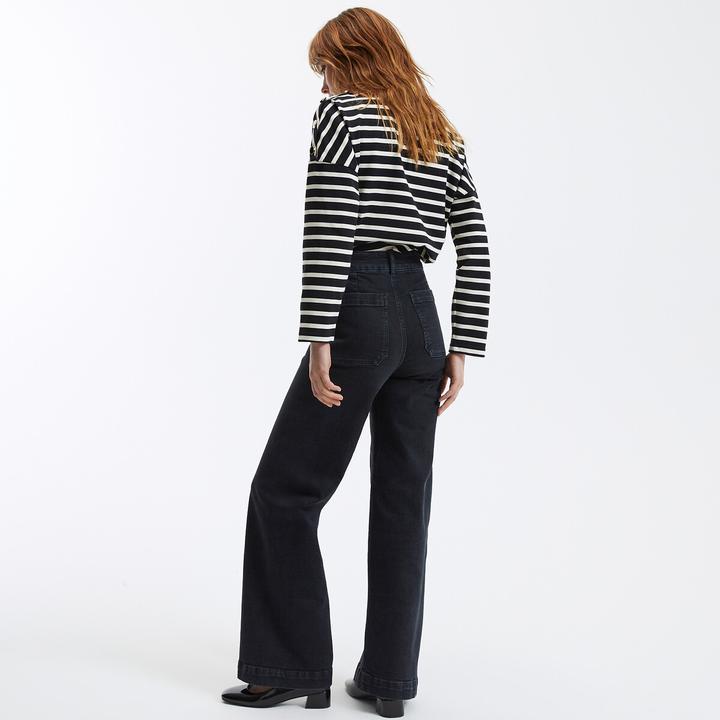 Image du produit La Redoute Collections High-Waist-Jeans (W30/L30)