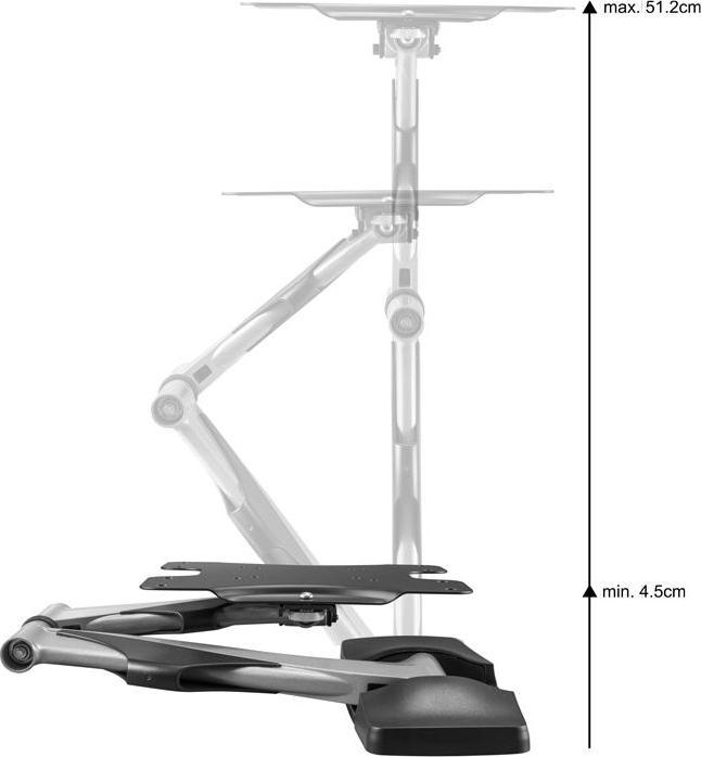 Immagine prodotto Xantron Supporto da parete per TV girevole (Muro, 42", 30 kg)