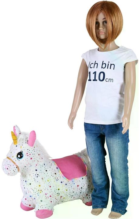 Produktbild Knorrtoys Hüpftier Einhorn bunt inkl. Luftpumpe