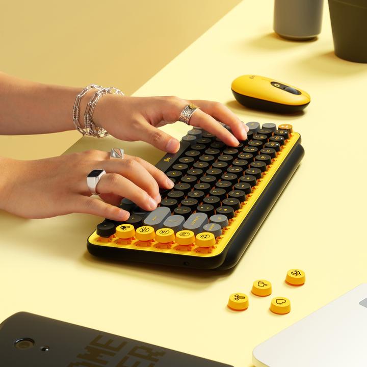 Produktbild Logitech POP Keys (Eng. Int., Kabellos)