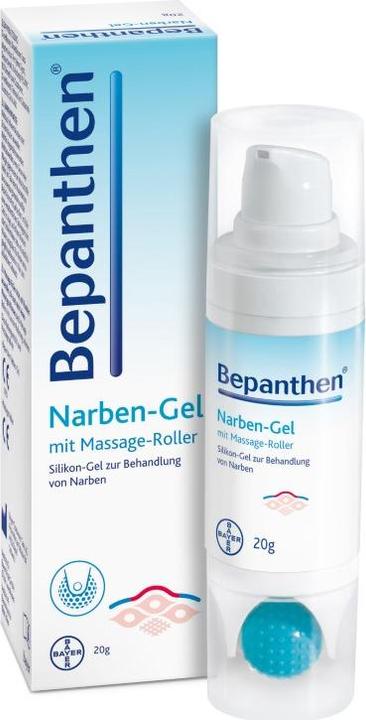 Produktbild Bayer Bepanthen Narben-Gel mit Massage-Roller, 20 g Gel (Gel)