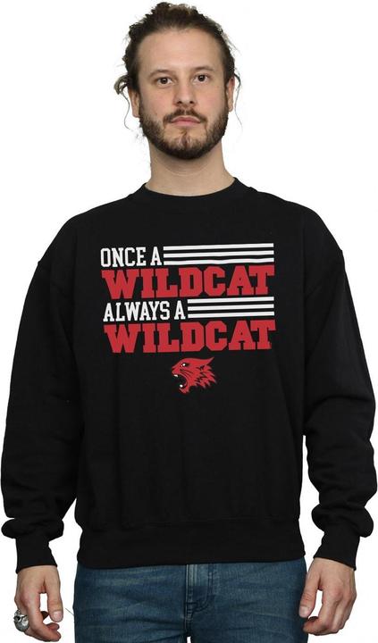 Actual product image Disney Mens High School Musical The Musical Once A Wildcat Sweatshirt (S)