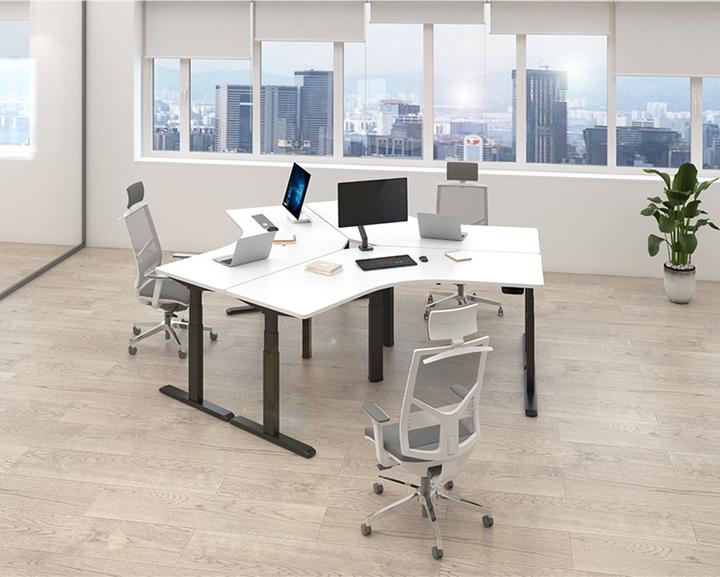 Image du produit LogiLink Pied de bureau réglable en hauteur électriquement, 120° d'angle