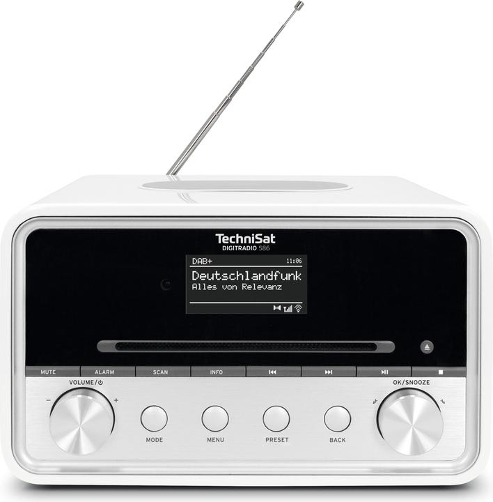 Produktbild TechniSat DigitRadio 586 (Internetradio, DAB+, UKW, FM, Bluetooth, WLAN)