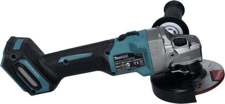 Image du produit Makita GA 005 GM2 Meuleuse d'angle sans fil 40 V max 125 mm Brushless XGT + 2x Batteries 4.0 Ah + (125 mm)