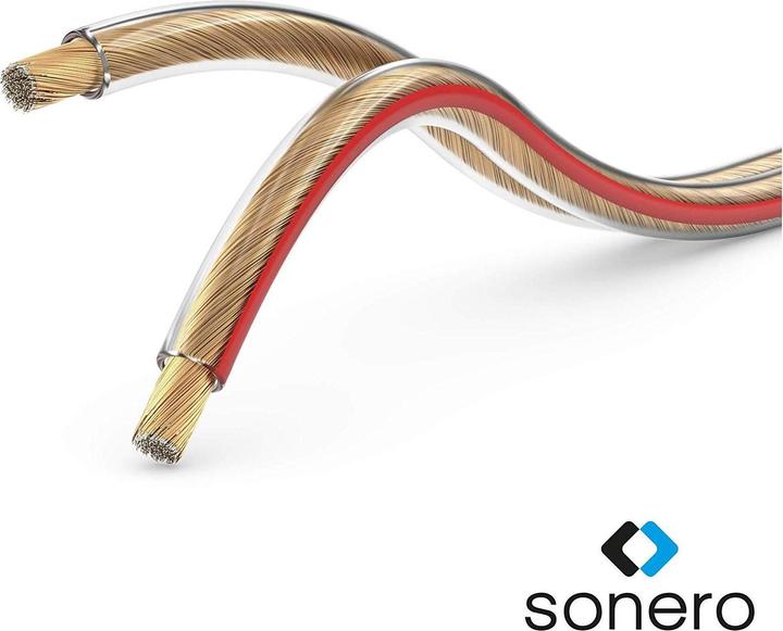 Produktbild Sonero Lautsprecherkabel 4,00mm² CCA 10 m (10 m, 4 mm²)