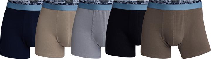 Actual product image CR7 Mens Trunk Cotton Stretch 5-Pack & Travel Bag (S, 5-pack)
