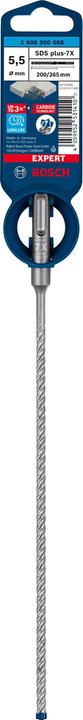 Productafbeelding Bosch Professional Zubehör Hamerboor EXPERT SDS plus 7X 1 stuk 5,50 mm Totale lengte 265 Plus stuks. (5,5 mm)