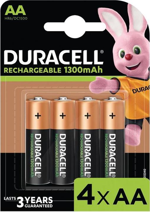 Produktbild Duracell Recharge Plus (4 Stk., AA, 1300 mAh)