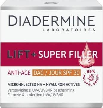 Actual product image Diadermine Lift+ Super Filler Anti-Age Day Cream (50 ml, Day cream, SPF 30)