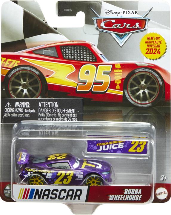 Actual product image Mattel Disney Pixar Car Die-Cast Nascar