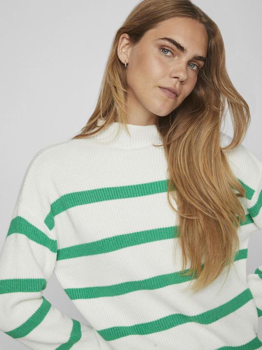 Produktbild Vila Gestreifter Strickpullover (L)