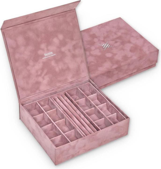Actual product image Sacher N3.503.040202 - Jewellery box Nora crystalo old ros