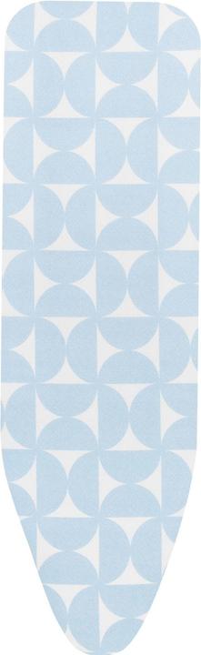 Actual product image Brabantia Ironing board cover Fresh Breeze 124 x 38 cm, light blue