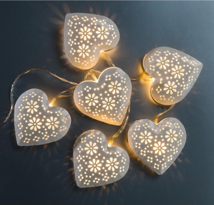 Actual product image Angela Bruderer LED-Lichterkette «Herz» (1.44 m)