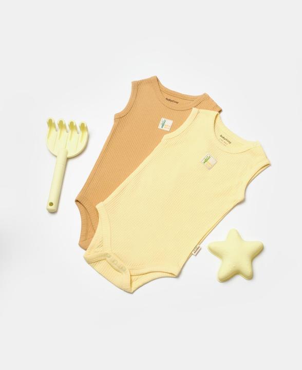 Produktbild BabyCosy Body. ärmellos. 2 Pack (74)