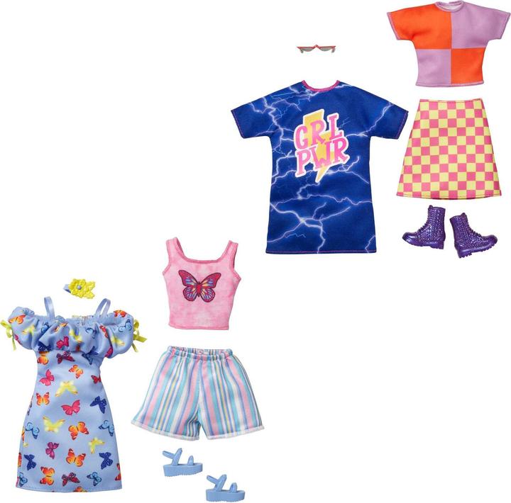 Produktbild Barbie Moden 2 Outfits und 2 Accessoires