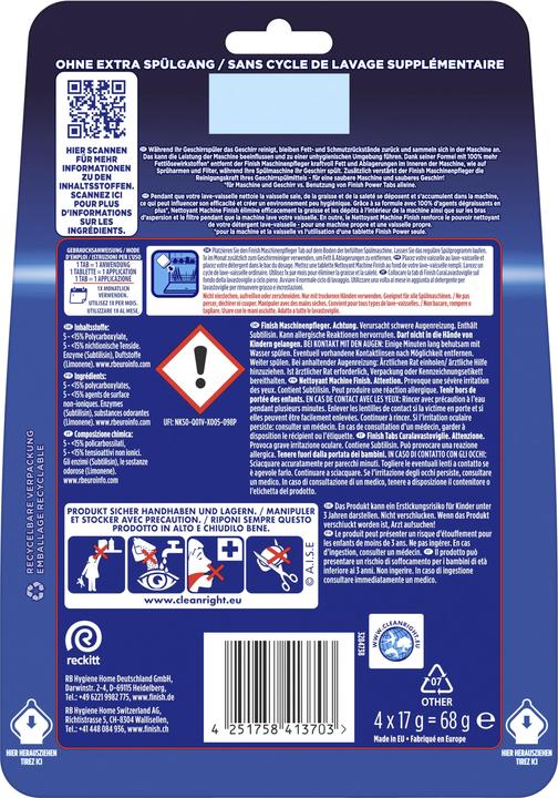 Produktbild Finish Maschinenpfleger (Tabs)
