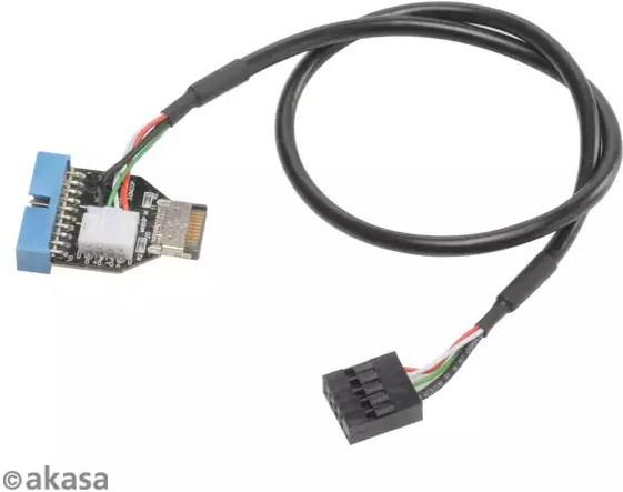 Actual product image Akasa Adapter internal USB 3.1 to internal USB 3.0 (0.40 m, USB 3.2 Gen 2x2)