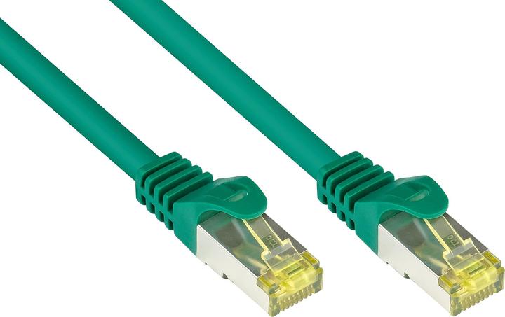 Produktbild Good Connections RJ45 Patchkabel mitCat.7 Rohkabel und Rastnasenschutz (RNS®), S/FTP, PiMF, halogenfrei, 600MHz, OFC (S/FTP, CAT7, 0.25 m)
