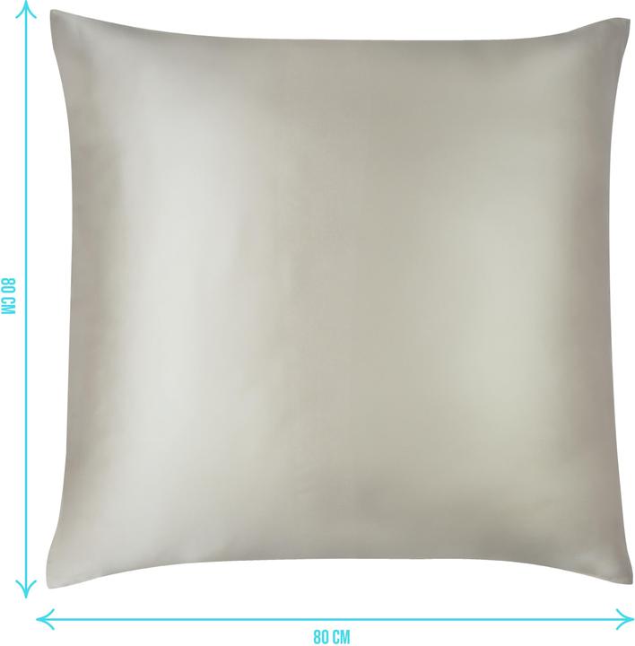 Produktbild Aspero Satin Kissenbezug 80x80 cm Enna - 9055 (Kopfkissenbezug, 80 x 80 cm)