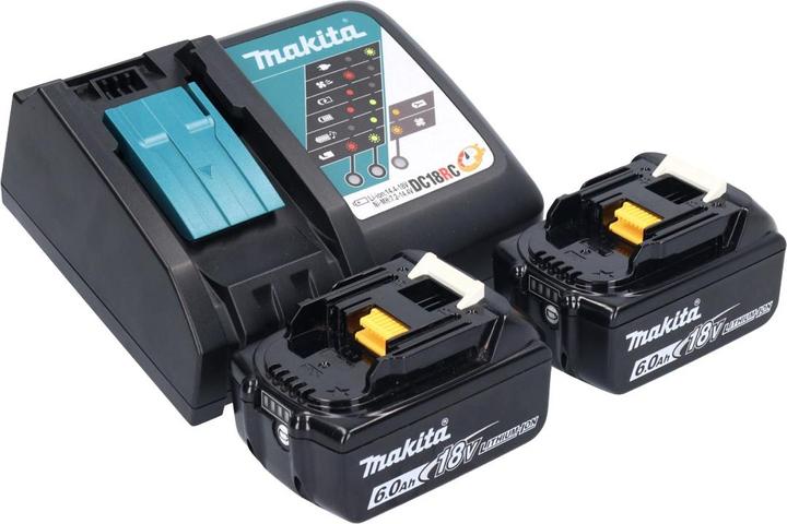Produktbild Makita DHS 900 RG2U Akku Handkreissäge 36 V ( 2x 18 V ) 235 mm Brushless + 2x Akku 6,0 Ah +