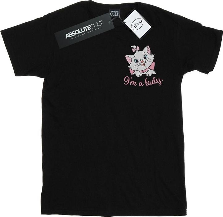Produktbild Disney Aristocats Marie I'm A Lady Breast Print TShirt (L)