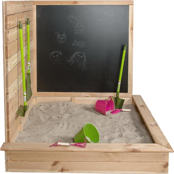 Produktbild Esschert Design Ecksandkasten mit Tafel