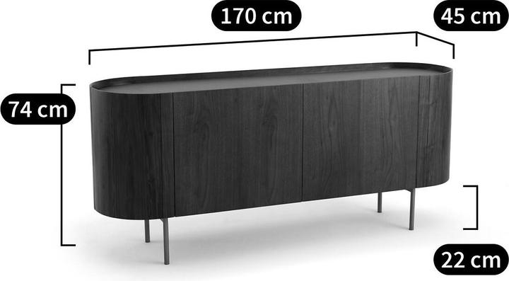 Actual product image AM.PM Aslen (170 x 45 x 74 cm)
