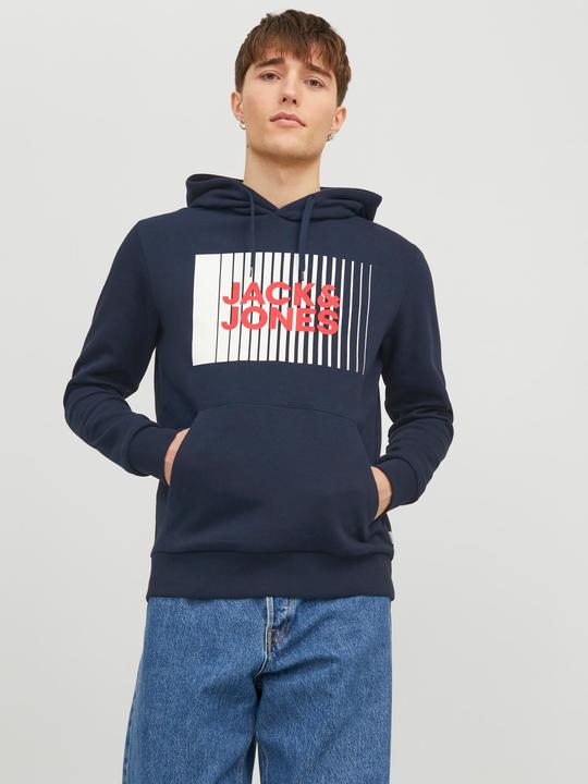 Immagine prodotto Jack & Jones Felpa con cappuccio con logo (M)