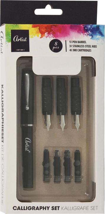 Actual product image Kalligraphie-Set (Black)